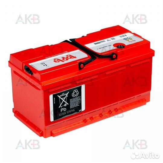 Аккумулятор автомобильный Topla Energy 92R низкий