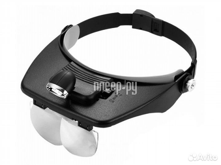 Лупа-очки As Seen On TV налобная с подсветкой