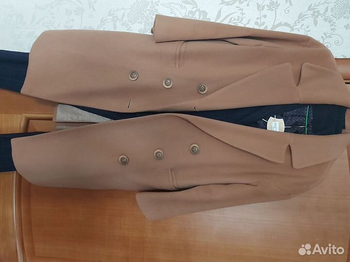 Пальто кемел