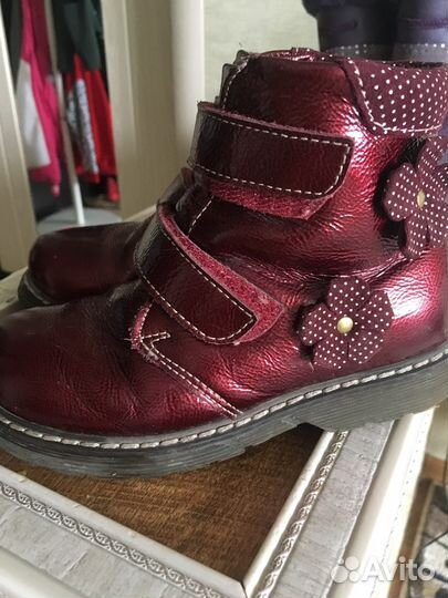 Ботинки осень