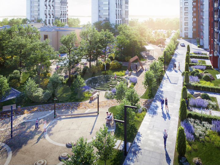 1-к. квартира, 42,1 м², 1/11 эт.