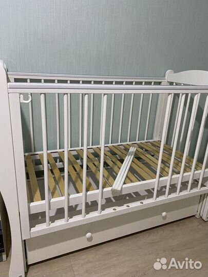 Кровать детская+ Матрас детский Plitex Eco Life