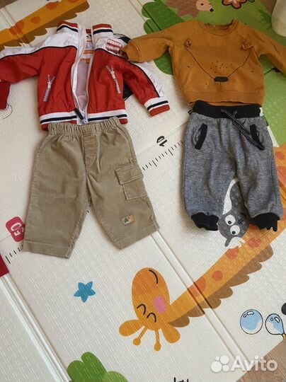 Одежда на мальчика пакетом 68-74