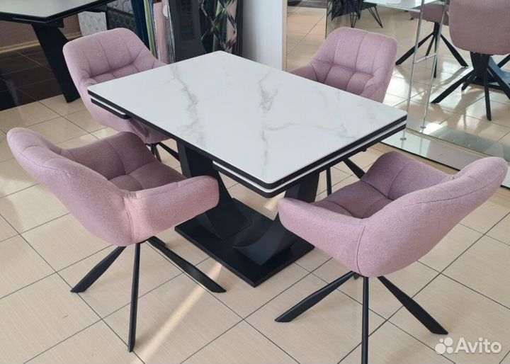 Стол из керамогранита раздвижной SKR-41894