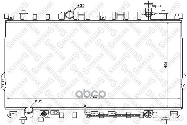 10-26535-SX радиатор системы охлаждения АКПП H