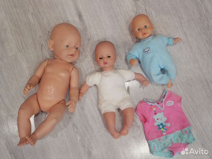 Куклы пупсы пакетом