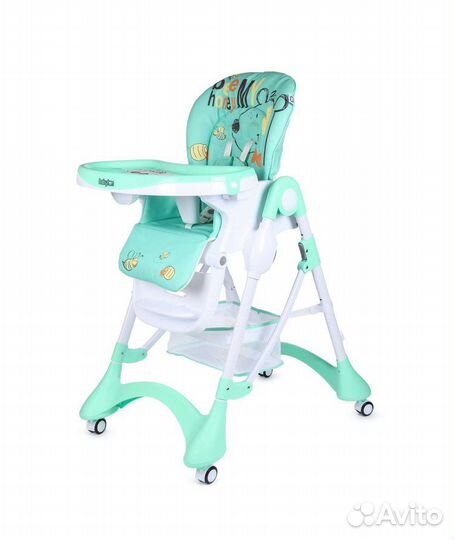 Стульчик для кормления Babyton Happy Animals Green