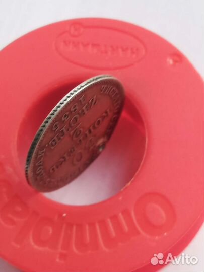 Серебряная Монета 30 копеек 2 злотых 1835г