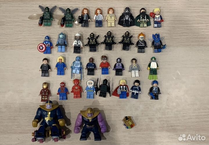 Минифигурки Lego Super heroes супергерои marvel dc