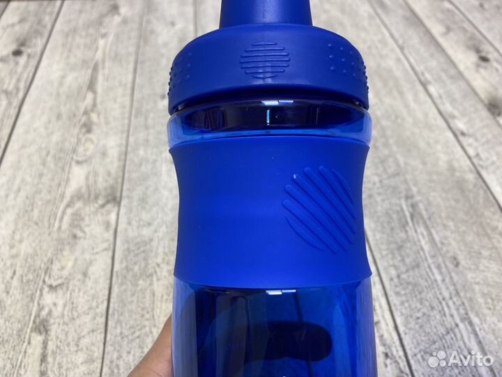 Шейкер из тритана Be First 1000 мл. синий