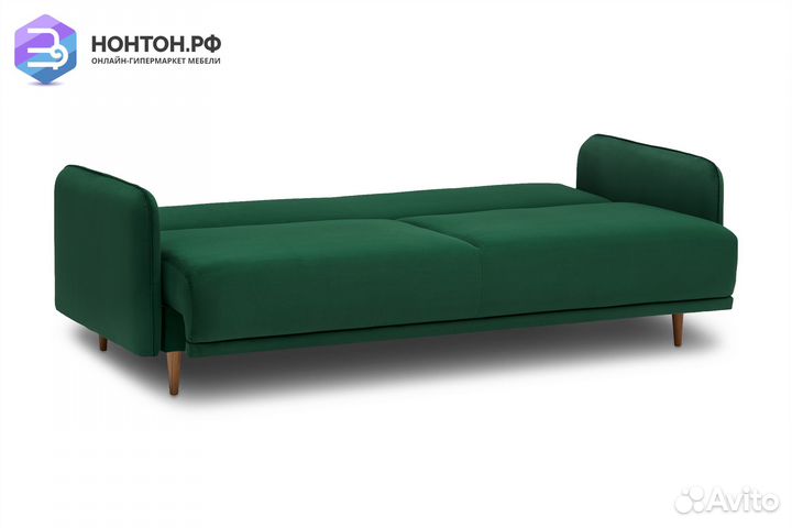 Диван книжка Эстет изумрудный