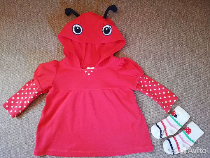 Кофта Gymboree носочки Gymboree