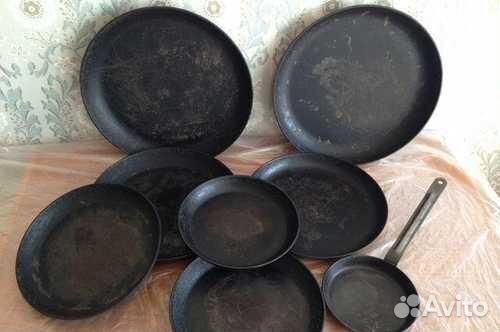 Чугунные сковородки СССР Утятница