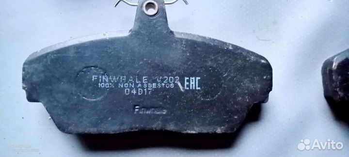 Передние тормозные колодки газ 3110