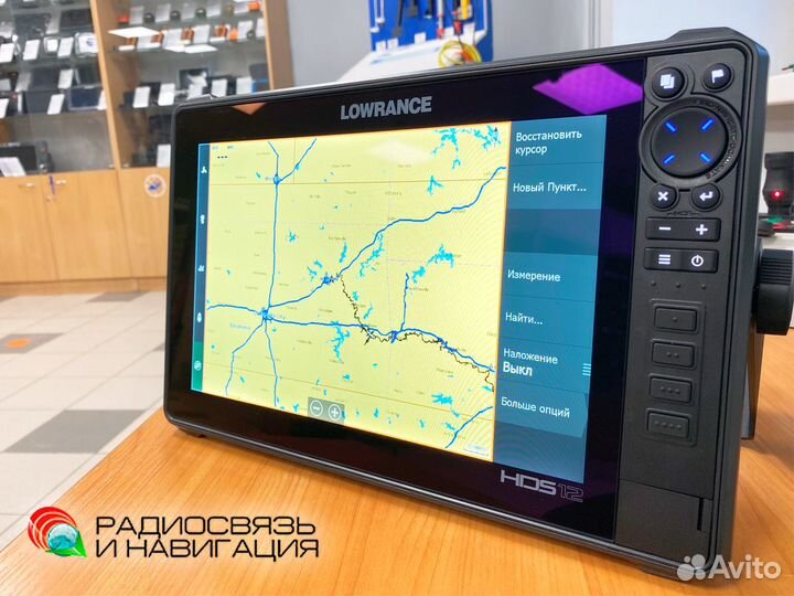 Эхолот-картплоттер Lowrance HDS 12 Live