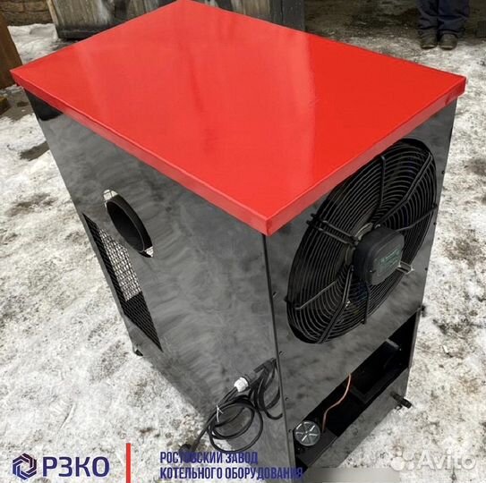 Воздухонагреватель на отработке