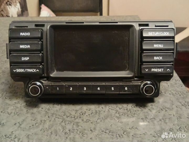 Магнитола в kia rio 2019 года, абсолютно новая