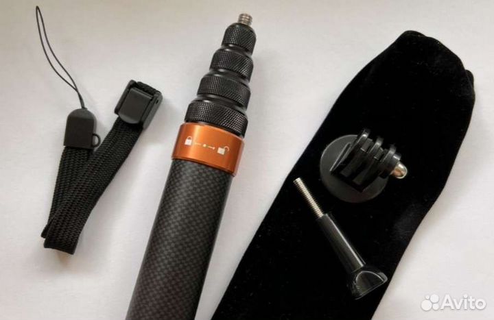 Селфи палка 3 метра Insta360 X3 Carbon SelfieStick