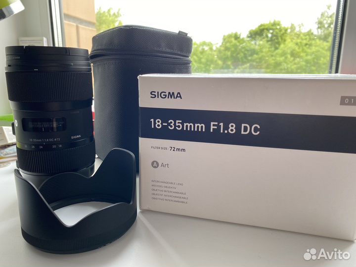 Sigma AF 18-35mm f/1.8 DC HSM