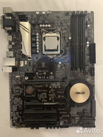 Материнская плата asus z170-K