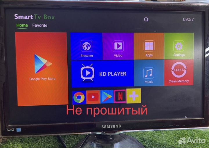 Смарт тв приставка тв стик андройд 4K прошитая