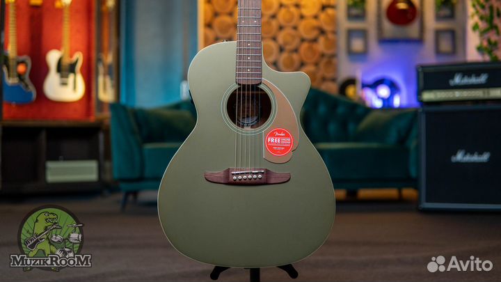 Fender Newporter Player Olive Satin