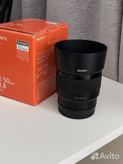 Объектив Sony FE 50mm f/1.8 (SEL-50F18F)