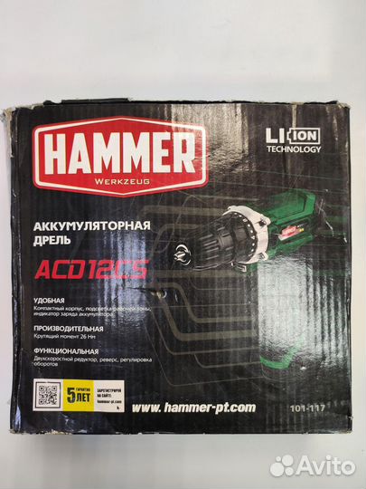 Hammer Flex ACD12CS с сзу