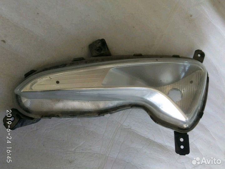Hyundai Solaris фара противотуманная левая