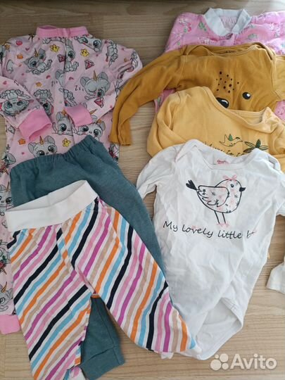 Вещи на девочку 74 80р