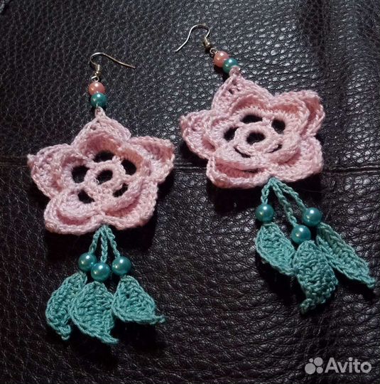 Серьги ручная работа