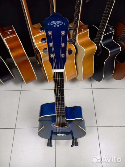 Гитара Акустическая Синяя
