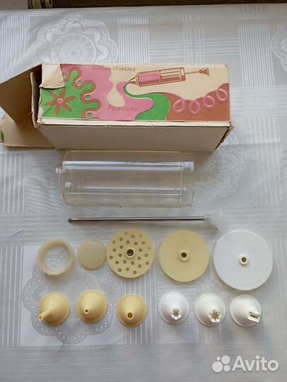 Кондитерские насадки, шприц 