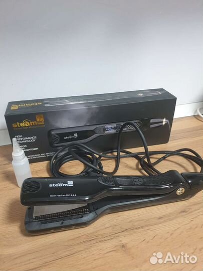 Паровой утюжок выпрямитель для волос Steam Plus