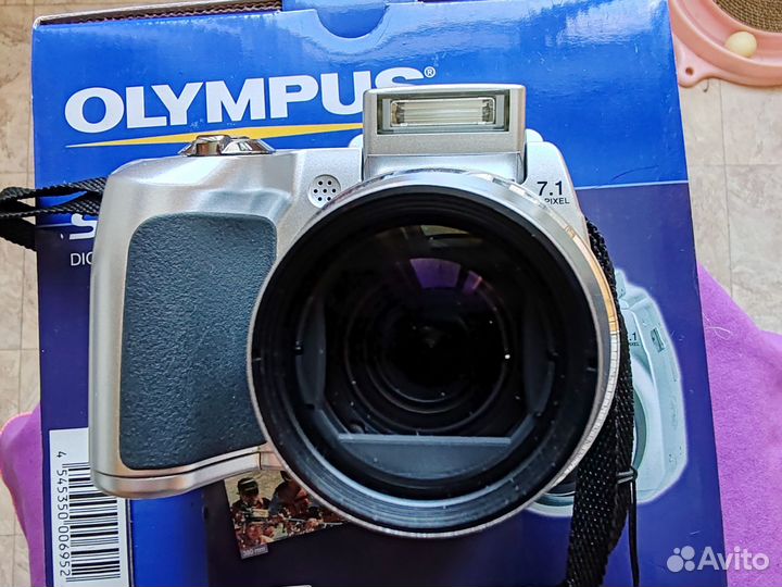 Цифровой фотоаппарат olympus SP-510UZ + карта пам