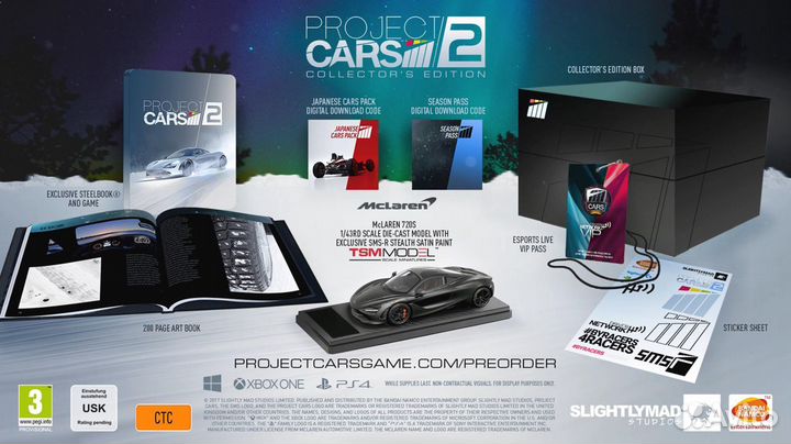 PS4 Project Cars 2 Collector's Edition