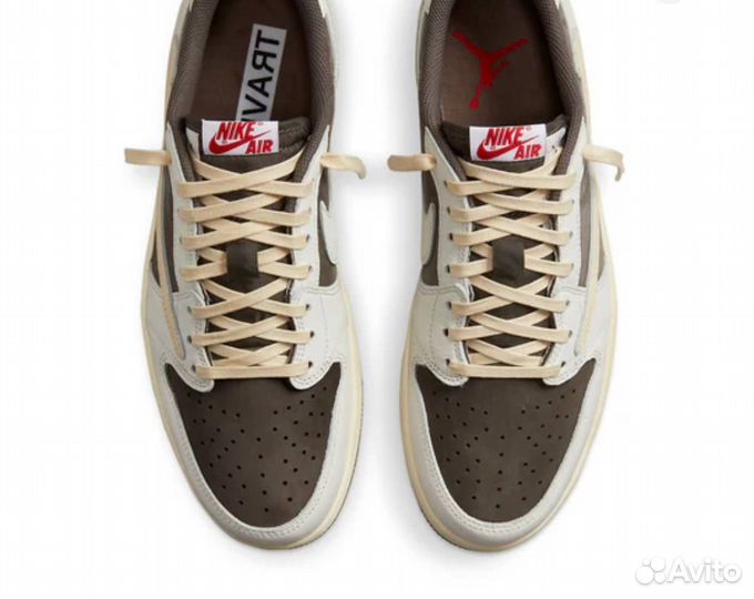 Кроссовки Nike AIR jordan LOW travis scott (42)