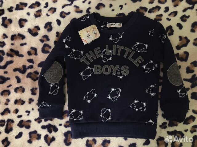 Новый свитер для мальчика 80 рост