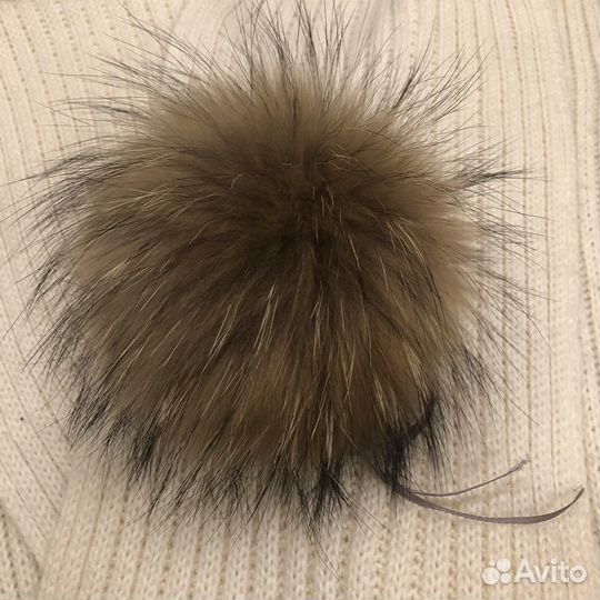 Помпоны из натурального меха