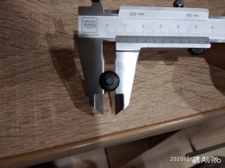 Заклепки, пукли, зажимы 6мм