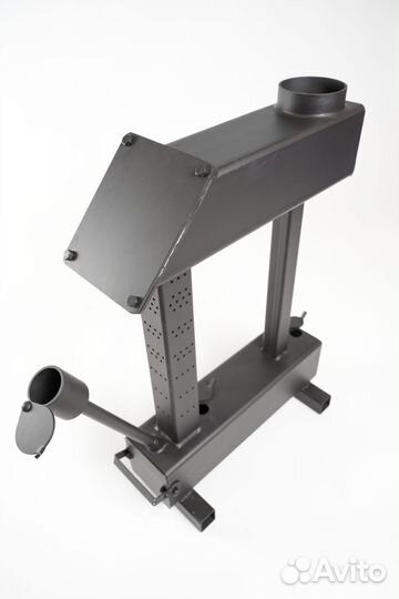 Печь на отработанном масле тепловед