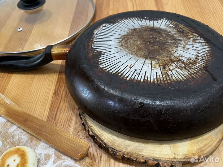 Сковорода tefal 28 см с крышкой