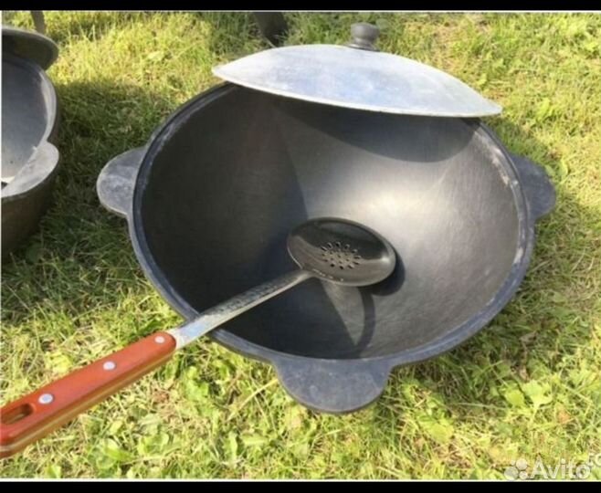 Казан 10 л Узбекский с шумовкой