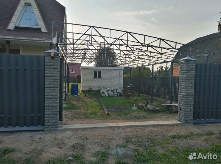 Навес по договору с гарантией