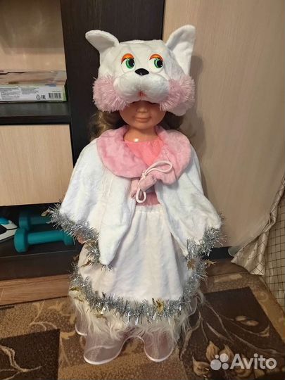 Новогодний костюм кошки