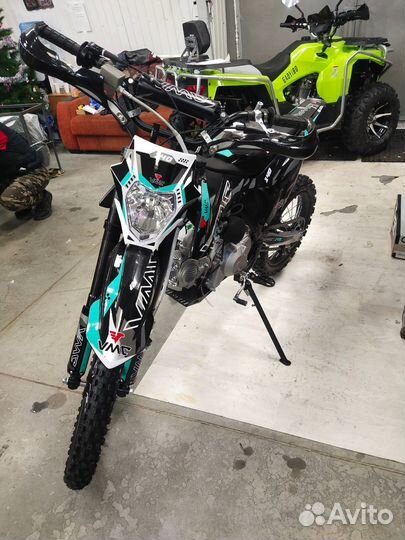 Питбайк VMC Honda CRF 140 Бирюзовый