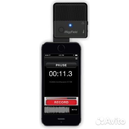 IRig Mic Field - Стереомикрофон для iPhone