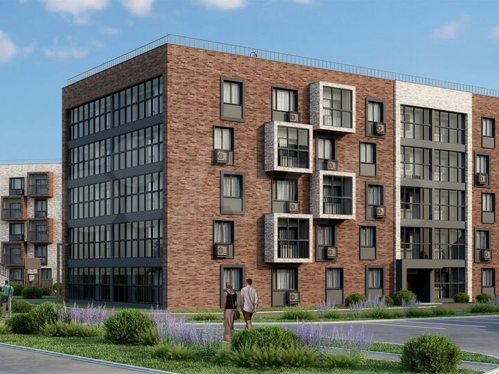 3-к. квартира, 87,4 м², 4/5 эт.