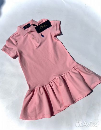 Платье поло Polo Ralph Lauren для девочки