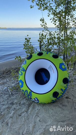 Водная тюбинг ватрушка и трос насос